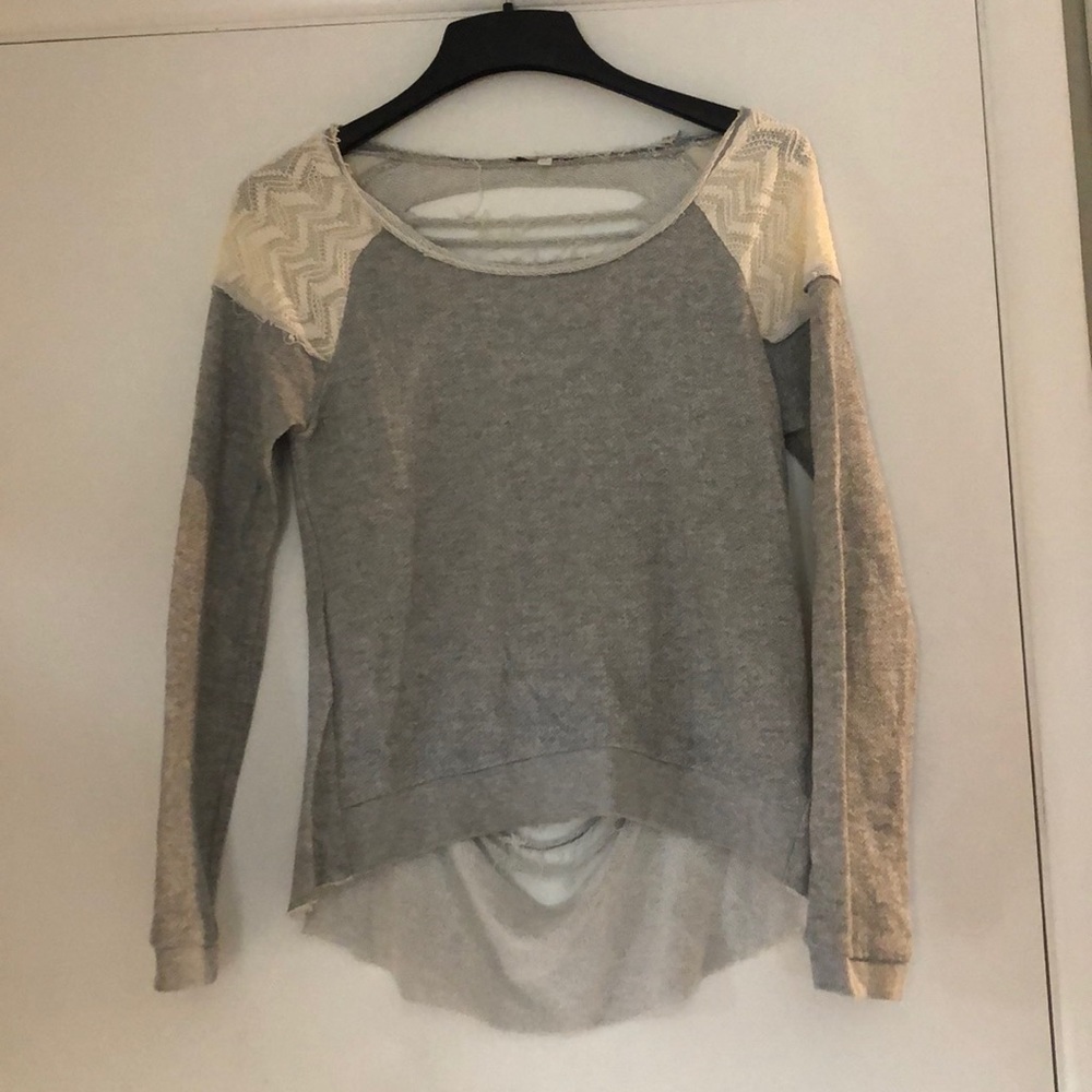 Miss Me torn back sweater